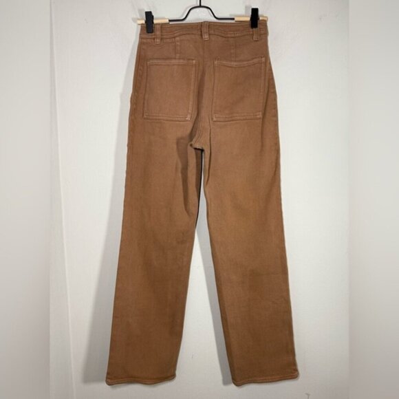 Aritzia Wilfred Modern Utility Pants BrownCargo Straight Leg size 2 - Picture 6 of 11